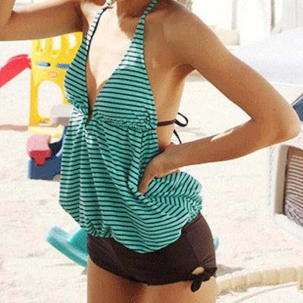 Shiyi Sheng swimsuit Korea triangle conjoined Biki